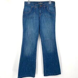 OLD NAVY Flirt Boot Cut 2 Mid Rise Blue Jeans Pant